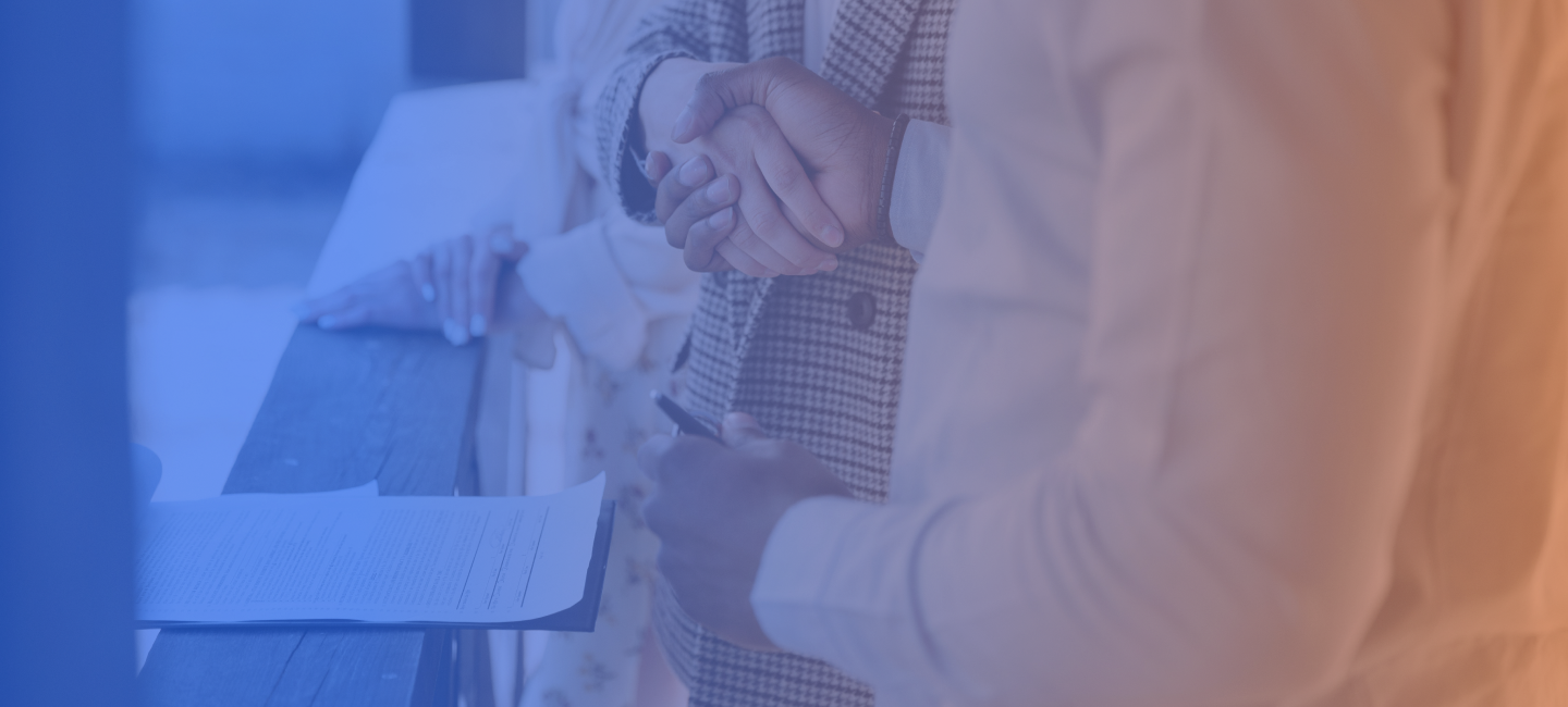 Handshake background